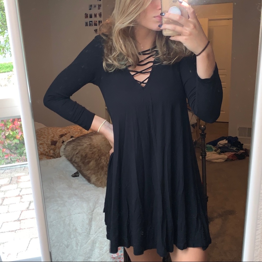 Black soft & sexy dress
